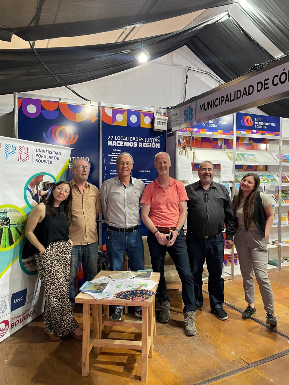 Bouwer brilló en la 39° Feria del Libro de Córdoba